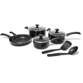 15 Stück Aluminium Non-Stick schwarz Soft Griff Kochgeschirr Set